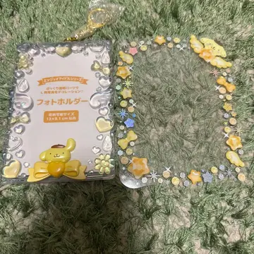 폼폼푸딩 사진 홀더 시크릿 경질 사진 케이스