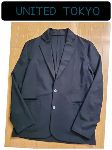 UNITED TOKYO 테일러드 자켓 사이즈 1 블랙 남성용