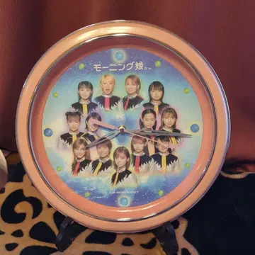 모닝구무스메 시계 핑크