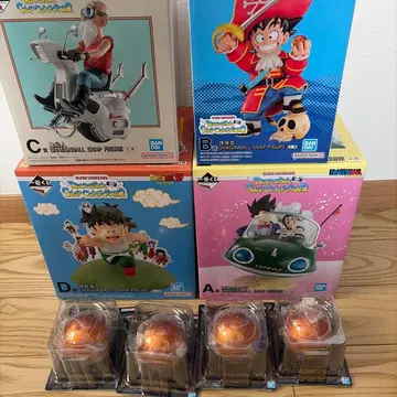 제일복권 드래곤볼 스냅 컬렉션 2 A, B, C, D상 컴플리트