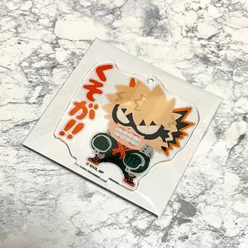 나의 히어로 아카데미아 바쿠고 카츠키 일러스트야 아크릴 스탠드 키링