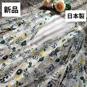 [새상품] filuse 알파쥬르 꽃무늬 무지 가디건 일본제 롱