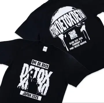 ONE OK ROCK DETOX XX 셔츠 2026