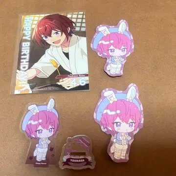 앙스타 애니카페 아크릴 스탠드 등 4점 세트 스오우 츠카사