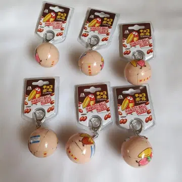 6개 쿄로짱 볼 퍼즐 마스코트 초코볼