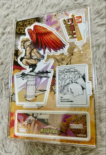 나의 히어로 아카데미아 명장면 디오라마 피규어&캔뱃지 호크스 2021