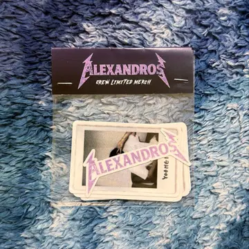 [Alexandros] CREW STICKER SET'25