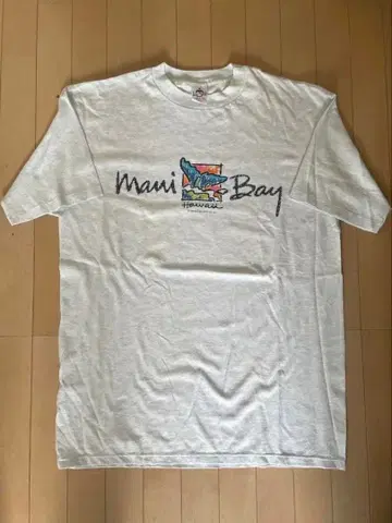 95년제 'maui bay' t셔츠 made in usa