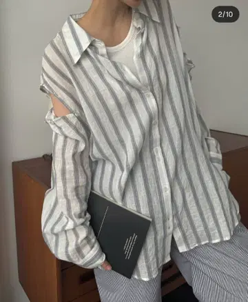 WILLFULLY removable sleeve stripe SH