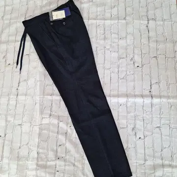 G-STAGE 다크 네이비 슬랙스 드로우 스트링 포함