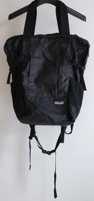 USED 파타고니아 라이트웨이트 트래블 토트 블랙