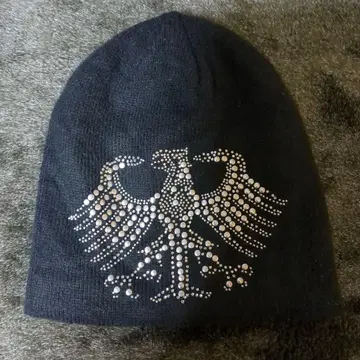y2k 페어리 그런지 스터드 큐빅 비니 니트 모자