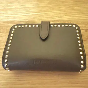 할인 불가 J&M DAVIDSON 스터드 지갑 브라운 로니 스코트