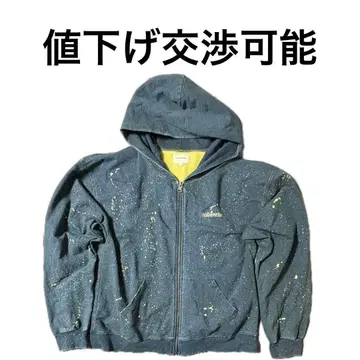 thisisneverthat 지퍼 후드티 다크 블루 24AW