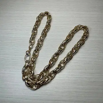 스페인산 실버 925 트위스트 링크 체인 골드