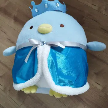 스밋코구라시 펭귄(진짜) 왕자 봉제 인형