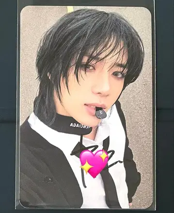 TXT 투바 범규 친필 사인 트레이딩 카드