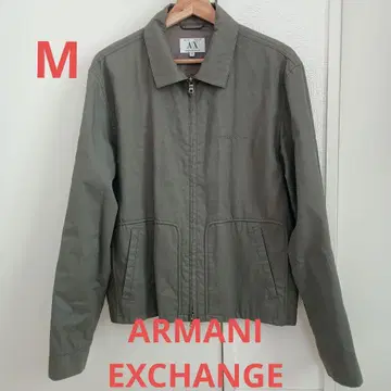 ARMANI EXCHANGE 카키 블루종