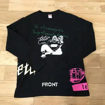 teto 테토 the dadadadys 더 다다다디즈 긴팔 티셔츠 XL