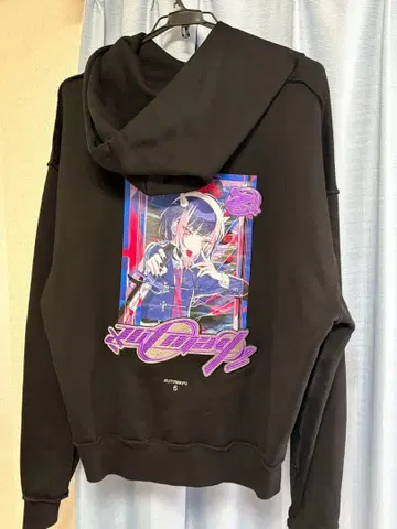 계속 한밤중이면 좋을 텐데 후드티 잔기 XL 사이즈