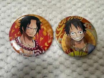 도쿄 원피스 타워 캔뱃지 일본풍 에이스 루피