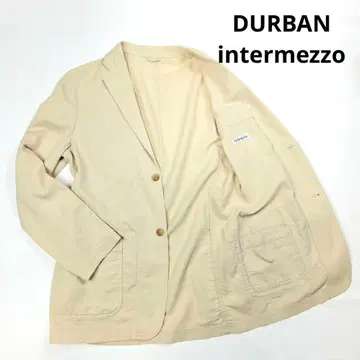 DURBAN Intermezzo 워셔블 테일러드 자켓 린넨 혼방 봄/여름