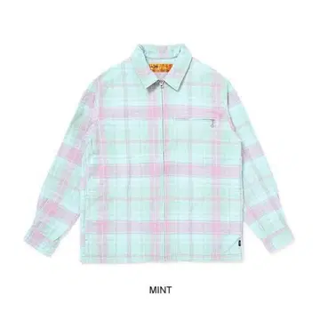 CHALLENGER 챌린저 PLAID ZIP UP SHIRT
