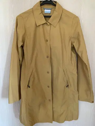 컬럼비아 나일론 코트 베이지