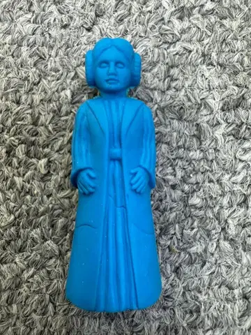 스타 워즈 지우개 레이아 파란색 TAKARA GMFGI