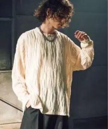 Casper John 양류 티셔츠 화이트