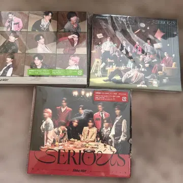 SnowMan 싱글 초회반 SERIOUS 3장 세트