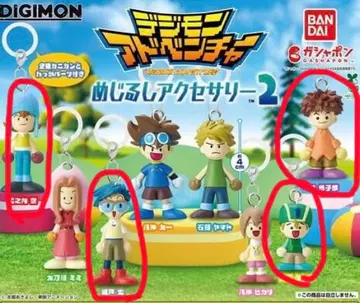 디지몬 어드벤처 메지루시 액세서리 가챠가챠