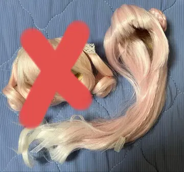 [최종 가격 인하] 인형 가발 9인치 당고 부착 롱