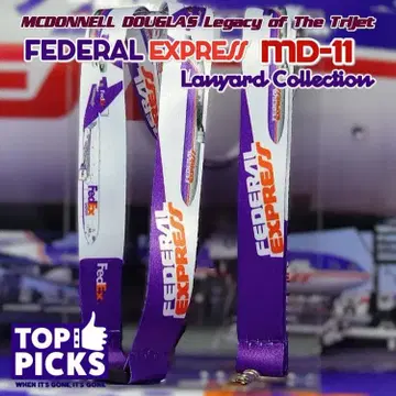 다음 시대를 시험한 보라색 날개 페덱스 MD-11 넥스트랩 #5