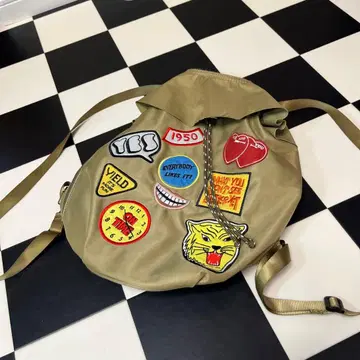 Casselini x Ray BEAMS 별주 와펜 백팩