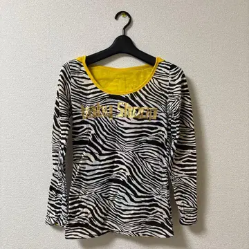 2way 티셔츠 babyshoop y2k 헤이세이 갸루 히메 갸루 V계