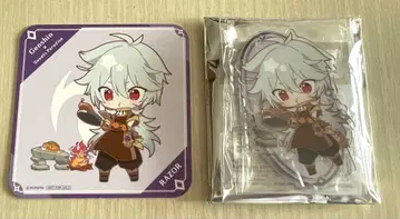 원신 스이파라 가죽 아크릴 스탠드 코스터