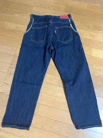 RNA.inc 로우 크로치 와이드 데님 스터드 S