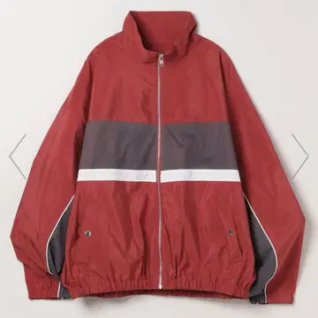 JEANASIS 하이 넥 트랙 블루종 나일론 자켓