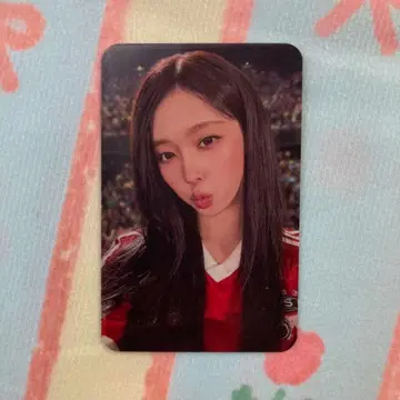 윈터 aespa 추첨 SPECIAL smtown 한정판 트레이딩 카드