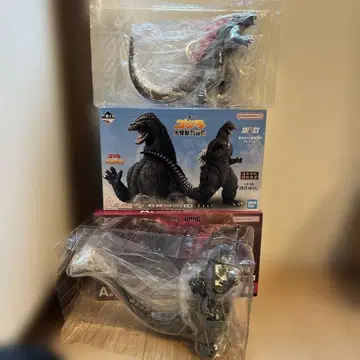 제일복권 고질라 A상 고질라 피규어 2종 세트 개봉품