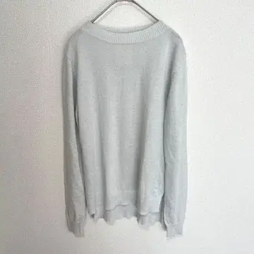 Ank Rouge 라메 니트 긴팔 상의 라이트 그레이