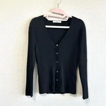 아나이 가디건 아세테이트 폴리에스테르 가디건