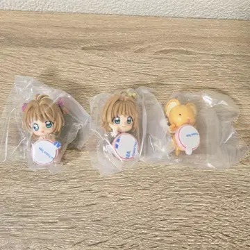 카드캡터 사쿠라 케로쨩 쿠츠키 마스코트 3개 가챠