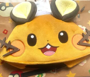 포켓파크 관동 데덴네 봉제 인형 캡 캐릭터 캡 포켓몬