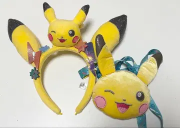 [ 즉시 구매 가능 ] USJ 포켓몬 피카츄 머리띠 패스 케이스