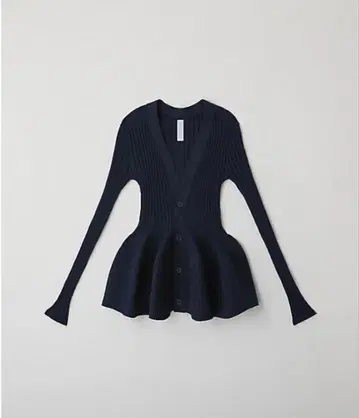 CFCL POTTERY CARDIGAN 네이비