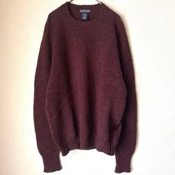 가격 인하했습니다! LANDS' END 셰틀랜드 울 니트 스웨터