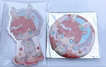 앙스타 아마기 히이로 아니카페 아크릴 스탠드 캔뱃지