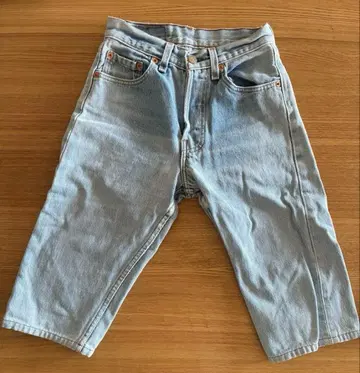 Levi's 501 데님 하프 팬츠 W25 USA 빈티지